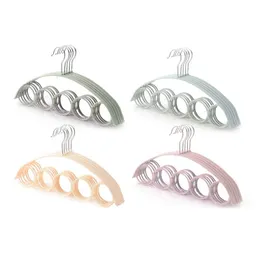 2024 1Piece Scarf Hanger PP Material Hanger For Scarves Plastic Circles Scarf Hanger Organizer Neck Tie And Belt HangerPlastic Circles Hanger