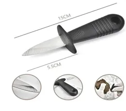 Гребешки с открытой раковиной Нож для устриц из морепродуктов Многофункциональные кухонные инструменты Ручка из нержавеющей стали Ножи для устриц Sharpeded Shu3546521