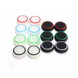 ケースカバーバッグRubber Sile Cap Thumb Stick er PS4 PS3 Xbox One 360​​コントローラー2000pcs/lot Drop DeliveryゲームアクセサリーOTBKO