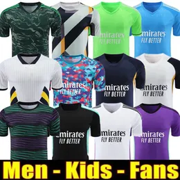 2024 Goalkeeper Training Suit Football Shirt Thailand Bellingham Vini JR Football Sweatshirt Hot Selling 22 23 24 Real Madrid Ge Real Madrid Jia Alaba Rodrigo