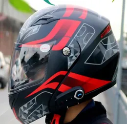 Аксессуары для мотоциклов Прохладный Qibao противотуманный двойной объектив мотоциклетный Bluetooth-шлем электрический мотоциклетный шлем Bluetooth-шлем Helme2216353