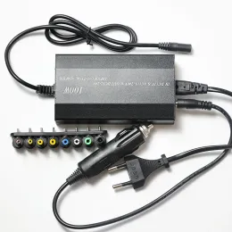 Adapter justerbar 120W 220V 110V till 12V 15V 16V 18V 19V 20V 22V 24V Bil Charger Universal AC DC Power Adapter levererar USB Notebook