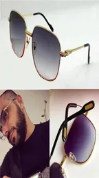 Ny modedesign solglasögon klassisk fyrkantig ram toppkvalitet populär enkel försäljningsstil UV 400 skyddsglasögon 02997612722
