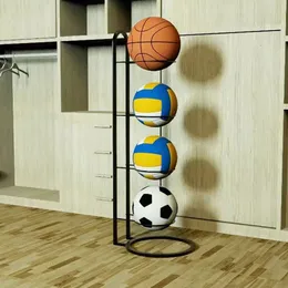 Crianças indoor basquete rack de armazenamento colocar bola cesta de armazenamento de futebol colocado rack jardim de infância vôlei suporte espaço 240327