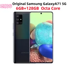 Samsung Galaxy A71 5G Восстановленный оригинальный смартфон Samsung 6 ГБ ОЗУ 128 ГБ ПЗУ 6,7 дюйма Exynos Octa Core 4 камеры NFC смартфон 1 шт.