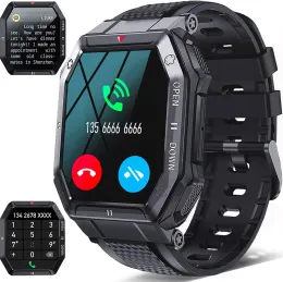 Orologi Orologi intelligenti da uomo LEMADO Rispondi ed effettua chiamate K55 Smartwatch 350mAh durata della batteria orologi sportivi fitness per Android iOS