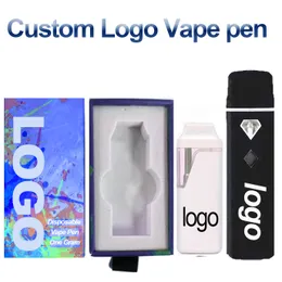 맞춤형 vape 펜 1ML 2ML 2ML 포드 홀로그램 패키지 상자 일회용 전자 담배 사용자 정의 로고 금 포일 OEM 두꺼운 오일 빈 충전식 280mAh 배터리 기화기