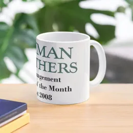 Mugs Lehman Brothers - Employee Of The Month Coffee Mug Ceramic Cups Creative Aesthetic Glasses