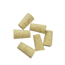 Ny 2024 20st/mycket naturliga träkroppar Vinproppar Träflaskan Kotte Typ Vinflaskor Korkar Plug Sealing Cap Beer Bottle Corks