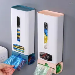 저장 병 쓰레기 가방 박스 유물 부엌 편리한 플라스틱 벽 장착 가정 대용량