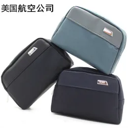 First class TUM portable men's and women's toiletries makeup bags charger storage