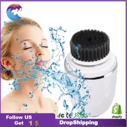 Dispositivos Superlieur Electronic Facial Cleansing Brush Cuidado de pele Ferramentas de pele IP65 Protable Face Limpeza Profunda Brilhos