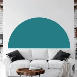 Klistermärken geometriska halvcirkelvägg klistermärken nordisk stil väggmålning båge hem vardagsrum dekor dekaler avtagbar vinyl affisch dw13623
