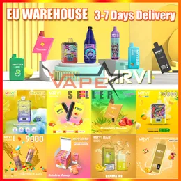 EU Warehouse Havenable Vapes Puff 15k 12k 10k 9k 8k MRVI GREEK RAZZ BAR POCO Elfbar Vozol Randm Tornado 10000 9000 8000 Puffs VAPER -Gerät