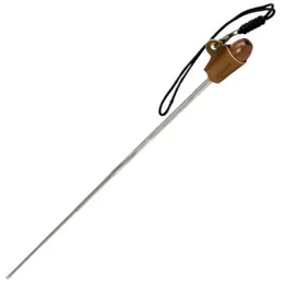 Eld Maple Ash Rostfritt stål Skalbar utomhuscamping BC Fire Blowing Stick Campfire Outdoor Fire Igniting Tool