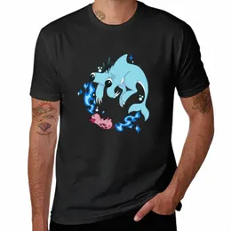 nuovo Hazbin Animali adesivi T-shirt grafica magliette maglietta uomo pianura t-shirt magliette da uomo k3KB #