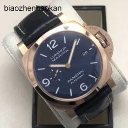 Panerais Watch Mens Watches Panerai Lumino Series Automatic Machinery Precision Steel Date Display PAM01112 BELE 44mm TQ9K