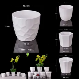 2024 Melamin Porslin Flowerpot förtjockad hållbar och enkel hushålls vardagsrumsbord plastgrön växter Suckulent kopp