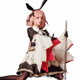 anime fgo kaderi büyük sipariş Astolfo Sabre cosplay kostüm kılıç Versi Savaş Gear Hizmetçisi Dr Halen Parti Üniforması S6th#