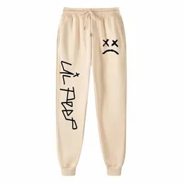 Lil Peep Cry Baby New Running Jogging Pants Mensoft Bodybuilding Joggers Sweatpants LGズボンスポーツトレーニングパンツ03DE＃