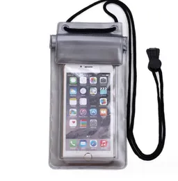 pvc transparent swimming surfing phone bags waterproof floating cellphonep pouch fashion portable ultralight phone bags