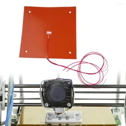 Filtar Ersättning Silikonuppvärmningsverktyg 310x310mm 750W CR-10 Enkel installation för Crealisity Printer Bekväm hållbar filt