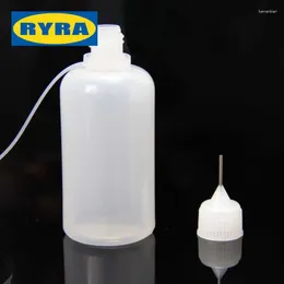 Bottiglie di stoccaggio Punta ad ago Design innovativo Preciso A prova di perdite Multifunzionale Contagocce a prova di bambino 10-50ml Facile da pulire Versatile