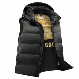 12XL 10XL Plus Size Giù Gilet Uomo Inverno Spessore Giù Sleevel Giacca Fi Casual Piumini Uomo Big Size 12XL 67P8 #