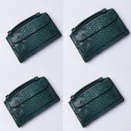 Wallets Saudi Arabia Style Luxury Women Wallet Crocodile Pattern Multifunction Girls Purse Card Holder Long Clutch Green Bag240e