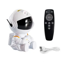 Galaxy Stern Projektor LED Nachtlicht Sternenhimmel Astronaut Projektoren Lampe Für Dekoration Schlafzimmer Haus Dekorative Kinder Geschenke LXL26