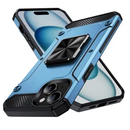 أحدث حالات هاتف Kickstand لـ iPhone 15 Pro Max 14 Plus 13 Samsung A05 A15 A35 A55 5G Ring Magnetic Carner Ring