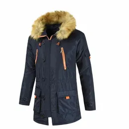 manlig blixtlås utlopp plus storlek 8xl parkas överrock vinterjacka män parka päls huva quiltad vadderad vaddad vindbrytare varm a1uk#