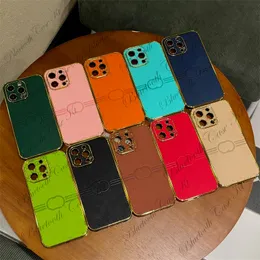 패션 럭셔리 iPhone 14 Pro Max 케이스 G 디자이너 전화 케이스 15Plus 14 13 12 11 Max L Flower Brown Black Pink Red Blue Yellow 삼각형 명판 브랜드 전화 케이스