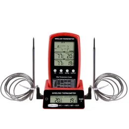 Mätare 50 kg digital BBQ Dual Probe Thermometer Trådlös kök ugn mat matlagning grill rökare kött termometer mätare verktyg