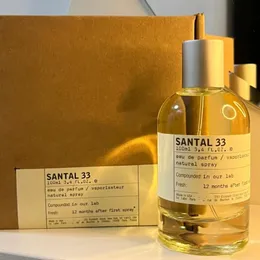 Hot Sales Woman High-End Labo Santal 33 100 ml Rose 31 Spray Lukt Men Parfu M Fragrance Fantastisk deodorant rökelse charmig med skönhetsbox snabbt fartyg