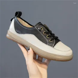 Casual Shoes Autumn Feminino Zapatos Canvas för kvinnor Zapatillas Mujer Chaussure Femme Colorblock Vintage Platform Kvinnor