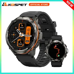 Kospet Tank T3 Ultra GPS Smart Watch for Men Smartwatch Women 470mAh Battery Digital Fitness Amoled AOD Bluetooth Watches 240326