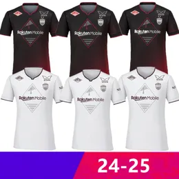 JMXX 2024-2025 Vissel KO BES Trikots Heim Auswärts GK Torwart J League Japan Herren Mann Fußball Maßgeschneiderte Uniformen T-Shirt T-Shirt 24 2025 Fanversion