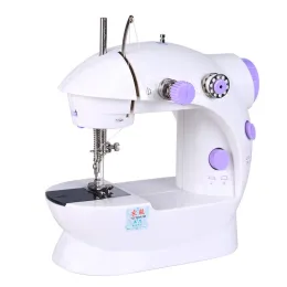 Maskiner 220V 6W Symaskin Hushåll Electric Manual Small Sewing Thick Mini Sew Machine Energy Conservation