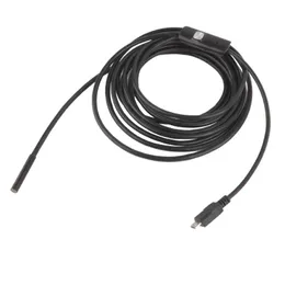 5.5mm High-definition Waterproof Android Mobile Phone Computer Usb Endoscope Video Industrial Pipeline Car Endoscope 1M