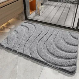 Tappeti 40x60 cm Lavabile Area Rug Antiscivolo Morbido Peluche Lungo Tappetino da bagno Acqua Assorbente Soggiorno Bagno Tessili per la casa