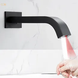 Смесители для раковины в ванной комнате, настенное крепление, умный сенсорный смеситель для раковины, смеситель для умывальника, водопад