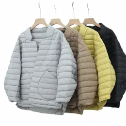 Ultra leve pato branco para baixo jaqueta parkas mulheres lg manga v pescoço para baixo casaco 2022 outono inverno senhoras curto fino quente outwears m9f0 #