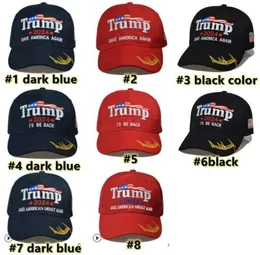 8 cores 2024 Trump Presidential Election Letters Bonés de beisebol para homens mulheres esportes eleição americana boné de pico hip hop pico cap8424410