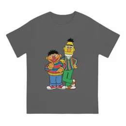 Amici per il tempo libero T-shirt da uomo Girocollo 100% Cott T-shirt Sesame Street anni '80 Serie TV Manica corta T-shirt Abbigliamento stampato 06sF #