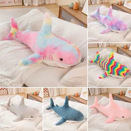 Ny Creative Cartoon Shark Doll Pillow for Girls and Children's Festival Gift Doll Plush Toys Wholesale Customization