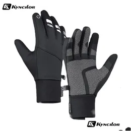 Luvas de esqui inverno handschoenen homens mulheres à prova d 'água à prova de vento bicicleta mtb térmico toque quente antiderrapante esportes de neve 230909 gota entrega ou ottcp