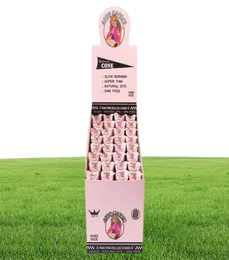 Cartine in rotolo HORNET 110MM Carta rosa LADY HORNET Tubo in corno conico finito Cartina per rotoli King Size per tabacco3063997