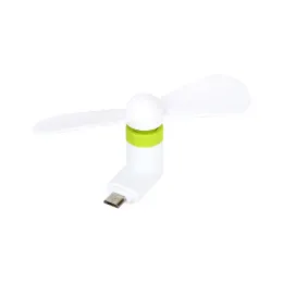 Mini USB Fan Elastyczne przenośne Super Mute Cooler Cooling dla typu C Android Samsung S7 Edge Telefon z pakietem 11 LL