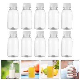 Albums 10/30pcs Milk Bottle Multifunction Beverage Bottle Subbottle Household Empty Bottles Juice Bottles Convenient Milk Bottles